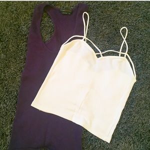 Brandy Melville & BCBGMaxAzria tanks